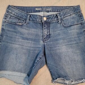 Blue Denim Shorts